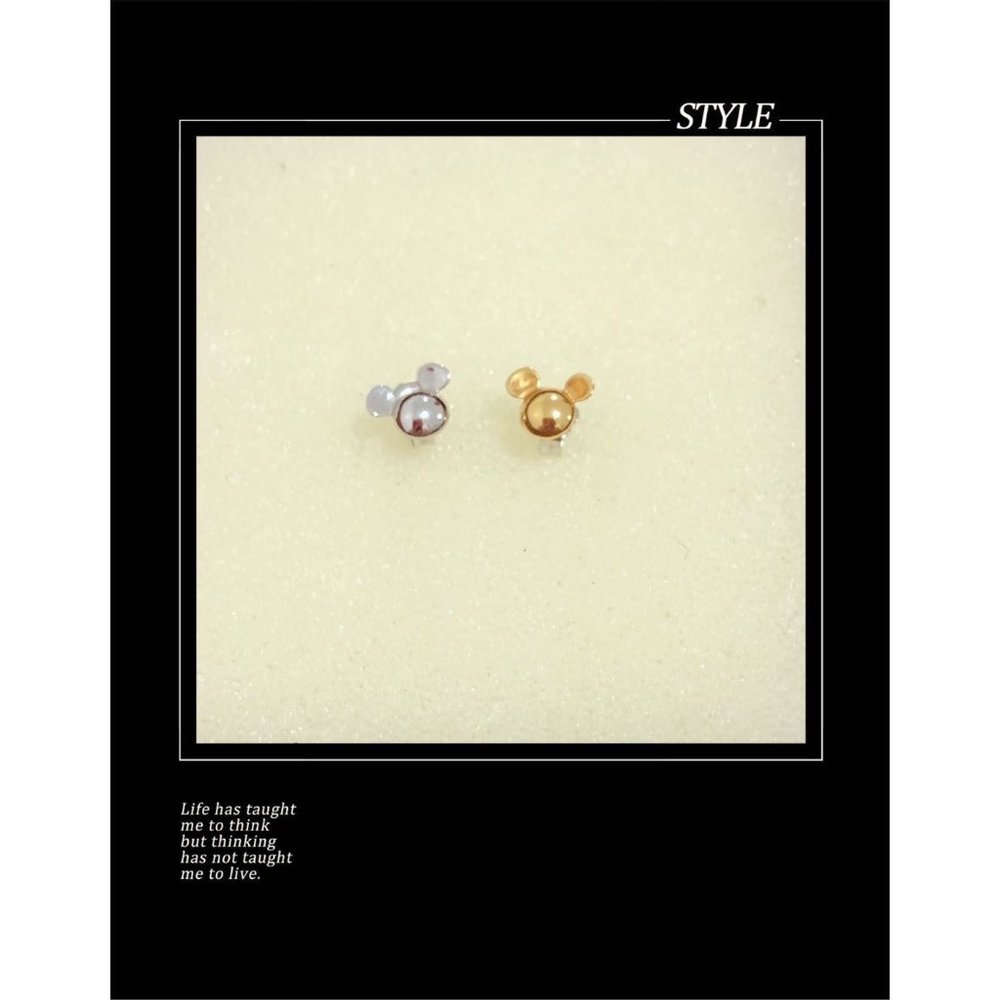 Mickey earrings